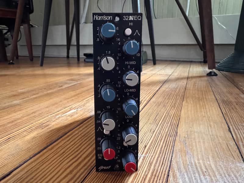 Great River Electronics Harrison 32EQ 500 Series Equalizer Module 2010s - Black image 1