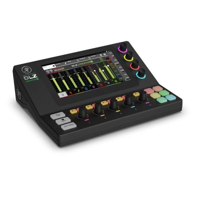 Mackie DLZ-CREATOR-XS Compact Adaptive Digital Mixer for Streaming and Podcasting image 1