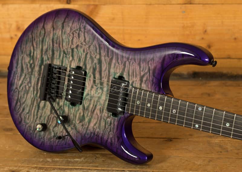 Music Man BFR Luke III Quilt Maple Top Grapes of Wrath | Reverb