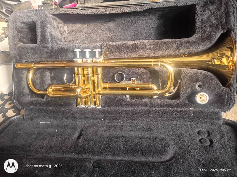 Yamaha YTR-200ADII Advantage Standard Bb Trumpet 2010s - Brass image 1