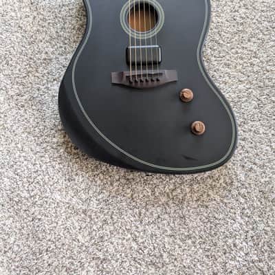 Fender Acoustasonic Standard Jazzmaster 2025 - Present - Black image 2