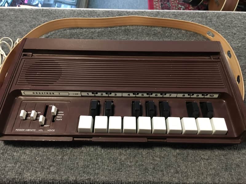 Wurlitzer Orgatron I Portable Organ Brown image 1