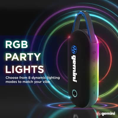 Gemini BeatGrip Pro Magnetic Bluetooth Speaker for Golf Cart image 6