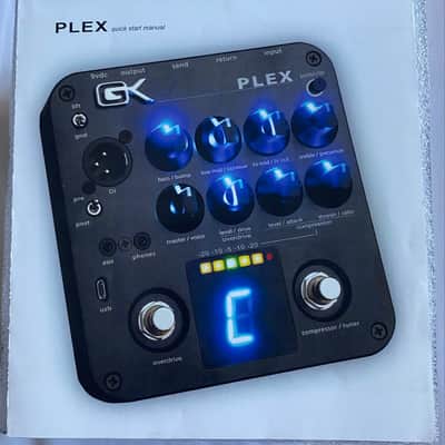 Gallien-Krueger PLEX 4-Band Active Bass Preamp Pedal 2020s - Black image 5