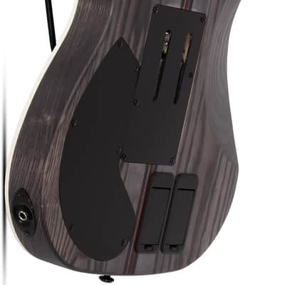 Schecter PT-7 FR-S SLS Elite Evil Twin - Satin Black (1384) image 10