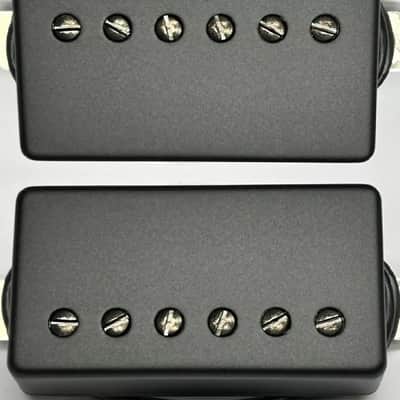 Seymour Duncan Black Winter Trembucker Bridge Pickup Set Powdercoat Matte Black Covered Humbucker image 1