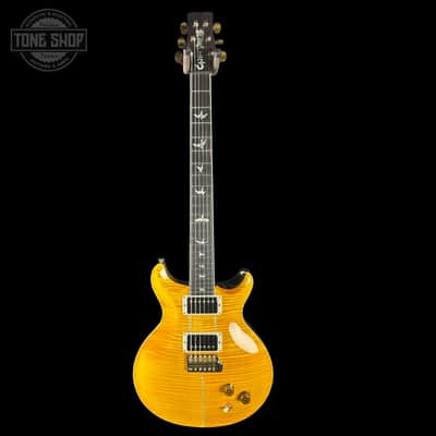 PRS Santana Retro 10 Top Sprayer's Choice Santana Yellow Gold Holoflake Back w/case 0415510 image 2