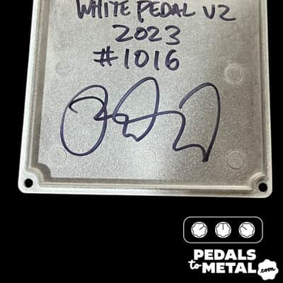 Jext Telez White Pedal V2 2017 - 2019 - White with Red Knobs X11924 image 8