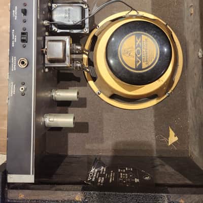 Vox Pacemaker V2 tube amp 1966 - Black image 8
