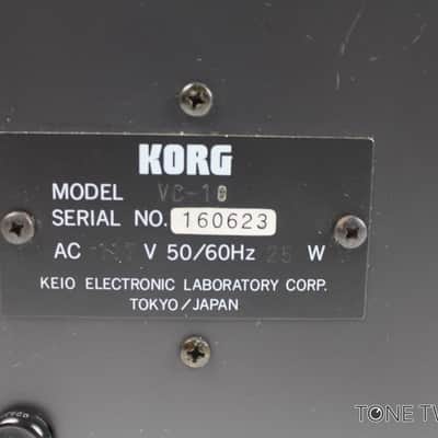 Korg VC10 Vocoder Keyboard Analog Synthesizer Pro Restored VINTAGE SYNTH DEALER Bild 11