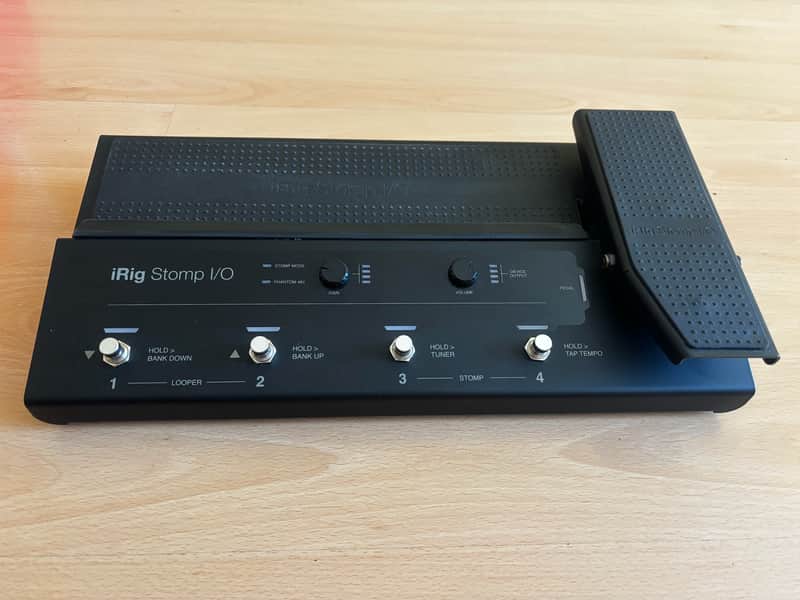 IK Multimedia iRig Stomp I/O 2010s - Black image 1