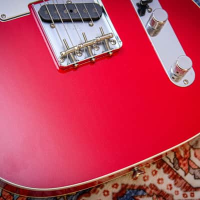 FENDER USA Custom Shop '59 Reissue Telecaster Custom Relic " Morocco red + Rosewood" (2024) image 9