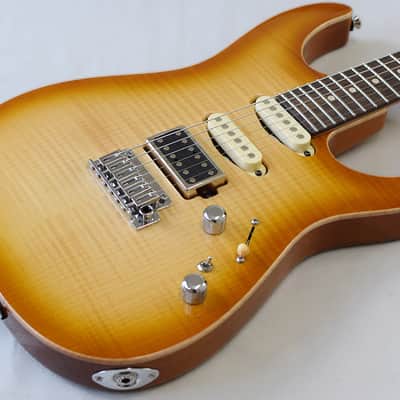 Tom Anderson Arc Angel Player Honey Shaded FM RW image 9