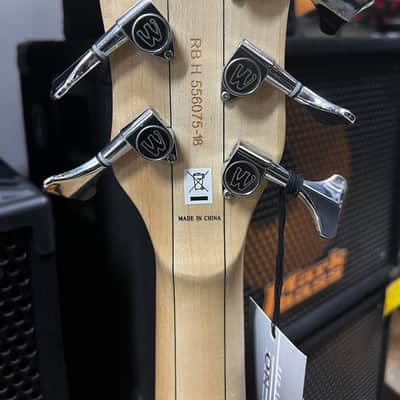 Warwick Infinity 5 Bass Fretless Natural image 5