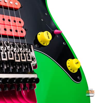 Ibanez JEM777 30th Anniversary Steve Vai - Loch Ness Green image 6