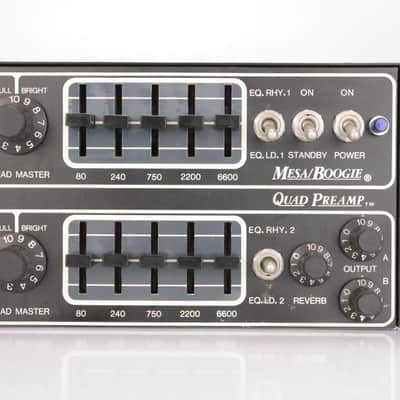Mesa Boogie Quad Preamp Rack Tube Guitar Amp Mark IIC III Wendy & Lisa #37075 image 5