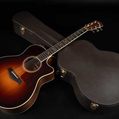 2015 Taylor 716ce - Vintage Sunburst | USA All Solid Grand Symphony Jumbo Acoustic Guitar Cutaway ES-2 Pickup | OHSC image 25