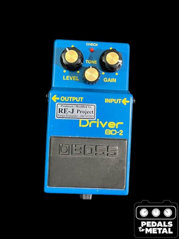 Analogman Boss BD-2 Blues Driver with Mod | Reverb