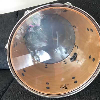 Pearl BLX tom 16x14” 1988 - Sequoia red image 8