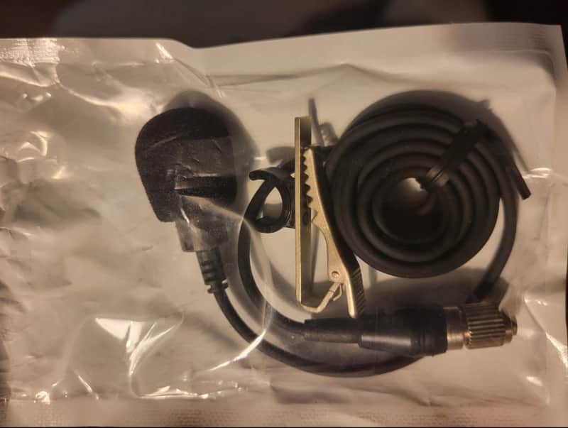 Audio-Technica AT829CW Mini-Cardioid Condenser Lavalier Microphone - Black image 1