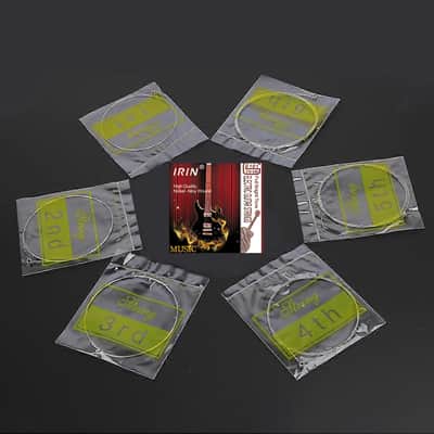 4 Sets Electric Guitar Strings E101 (010-046) Nickel Alloy Wound, Bright Tone image 6