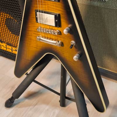 Epiphone Flying V Prophecy 2024 Yellow Tiger Aged Gloss image 3