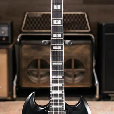 Epiphone SG Prophecy Electric Guitar - Aged Jet Black Metallic with Gig Bag image 4