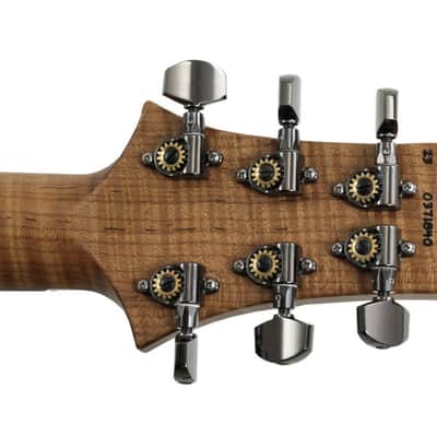 Paul Reed Smith Wood Library Custom 24 Floyd Rose Torrefied Flame Maple Neck Jewell Lime Metallic image 5