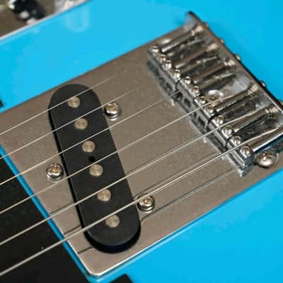 Fender "Squier Series" Standard Telecaster with Maple Fretboard 1993 - Pacific Blue image 12