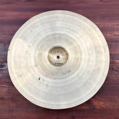 Rare ZILDJI Vram / Zildjian K Constantinople 16” Hi-hat Vintage 20s - ca 100 years old image 13