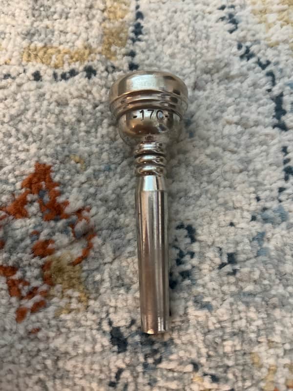 Rudy Muck 17C Bb Trumpet Mouthpiece (Silver plated) image 1