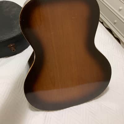 Wayne Amplyphone Guitar Resonator 1930’s/1940’s Brown/black image 8