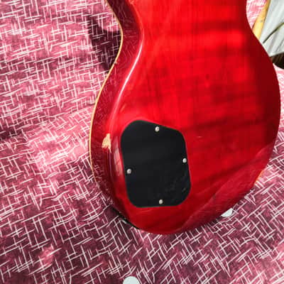 Chitarra elettrica Vintage v100 Anno 2011 Les Paul Wilkinson stile gibson image 9