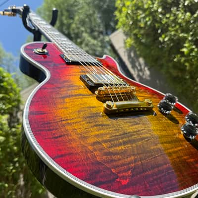 Gibson Custom Shop - Les Paul Axcess Custom Figured - Bengal Burst image 4