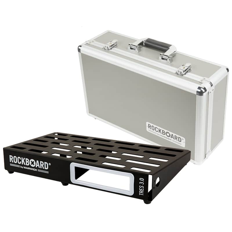 Rockboard TRES-3.0-C Pedalboard with Flight Case image 1