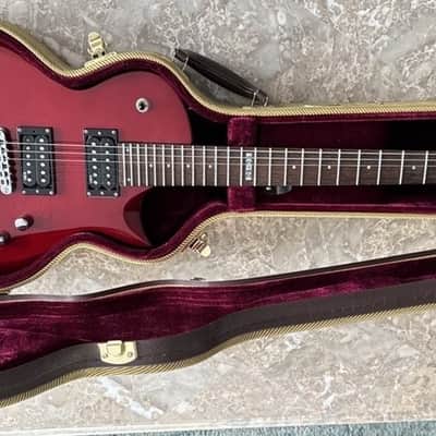 ESP LTD EC-50 Electric Guitar-Red-Open Box Demo W Blemishes/New Tweed King Case image 1