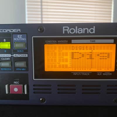 Roland VSR-880 Rackmount Digital Studio Recorder 1999 - 2001 - Blue image 4