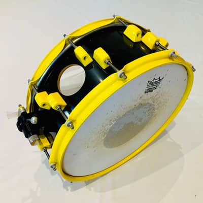 Immagine OCDP Custom 14x6.5 Maple Black and Yellow Snare Drum - 5
