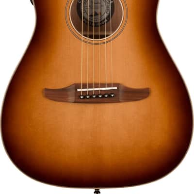 Fender Malibu Classic Acoustic-Electric Guitar - Aged Cognac Burst image 1