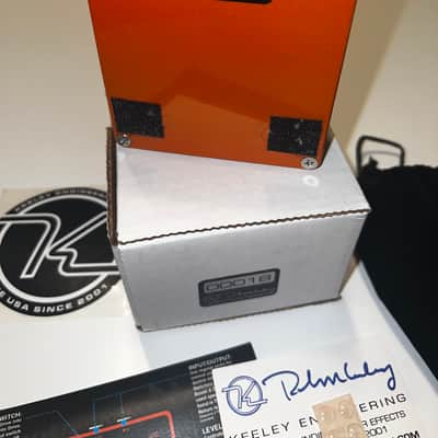 Keeley D&M Drive Orig. 2017 Ltd. Ed. That Pedal Show run Orange image 3
