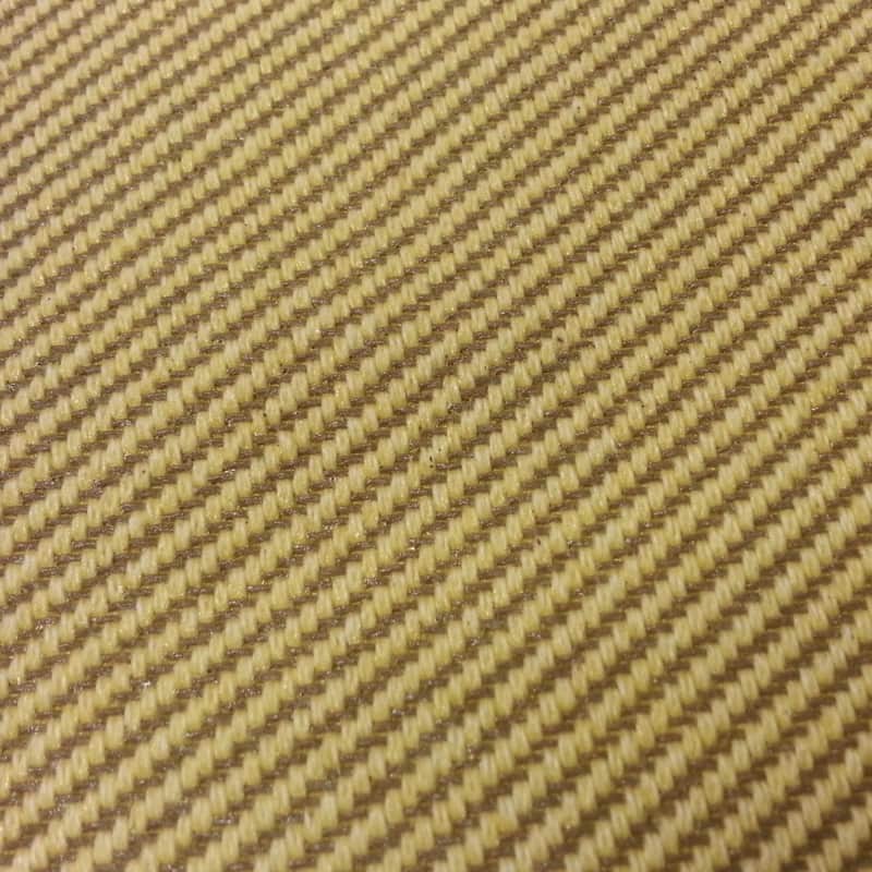 Mojotone Fender Style Tweed Olive Stripe Coated 64" Wide image 1