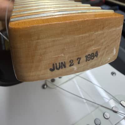 *1984* Fender Dan Smith Era Strat Lefty image 11
