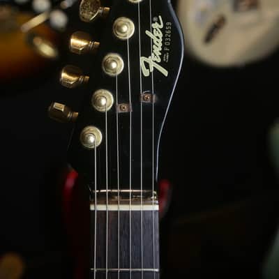 1986-1987 Fender Telecaster TLG-80-55, ALL BLACK, Made in Japan - Black / Pro Set Up image 7