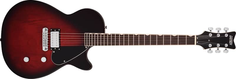Gretsch Electromatic Jet Club 1 Pickup Rosewood FB Claret Burst