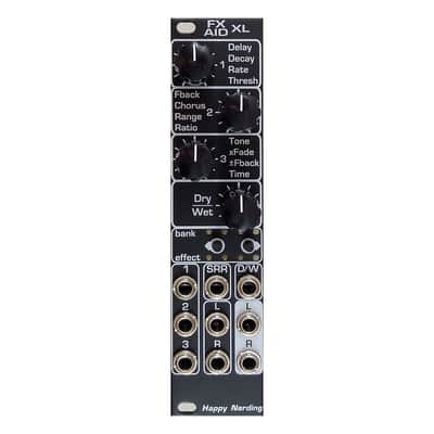 Happy Nerding FX Aid XL Eurorack Multi Effects Module (Black) | Reverb
