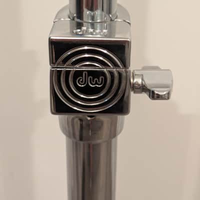 DW DWCP9500TBXF 9000 Series Double-Braced 2 Leg Hi-Hat Stand with Extended Footboard 2010s - Chrome image 8
