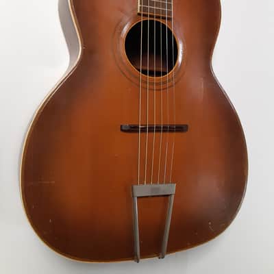 Rare 1930's Slingerland May Bell - Archtop Round Sound Hole Guitar image 1