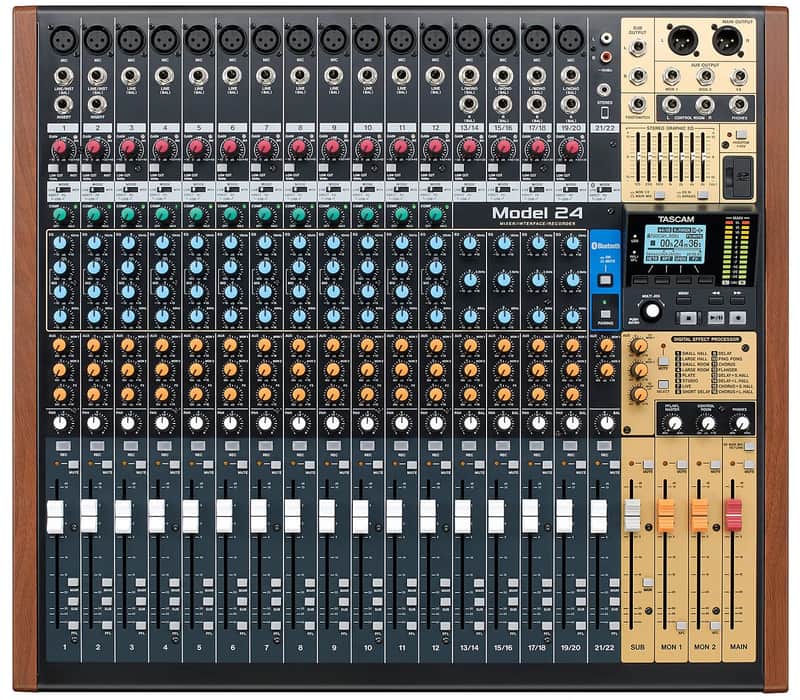 Tascam Model 24 Hybrid Mixer Recorder 24-track image 1