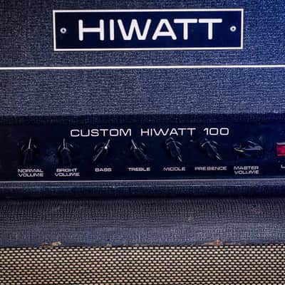 Hiwatt Custom 100 DR103 1981 - Black image 2