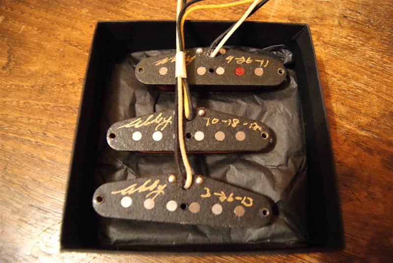Fender Custom Shop Abigail Ybarra Abby Strat pickup set (Custom 60's and Fat 50's) image 1